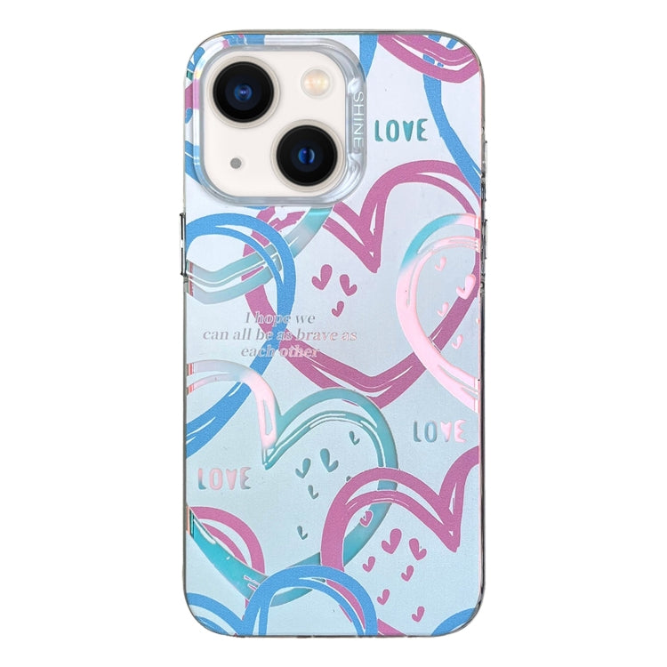 Colorful Pattern TPU + PC Phone Case, For iPhone 13, For iPhone 12