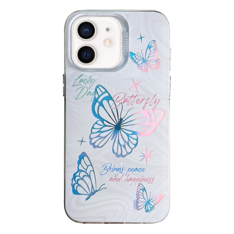 Colorful Pattern TPU + PC Phone Case, For iPhone 13, For iPhone 12