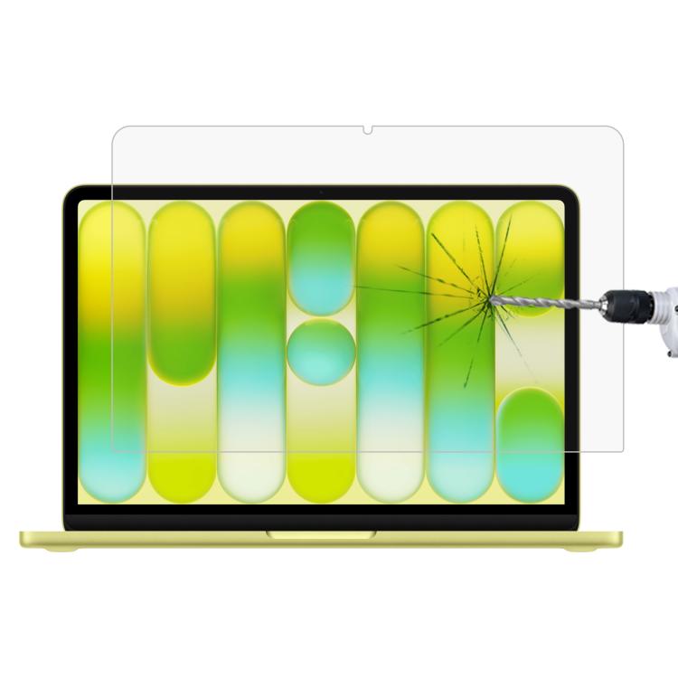 0.26mm 9H Surface Hardness Explosion-proof Tempered Glass Film, For Macbook Air 13.6 2023/2024/2025, For Macbook Air 15.3 2023/2024/2025