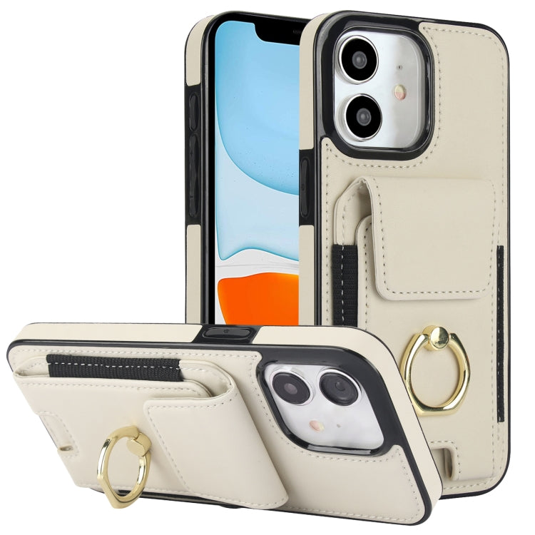 Elastic Card Bag Ring Holder Phone Case, For iPhone 11 Pro Max, For iPhone 11, For iPhone 11 Pro