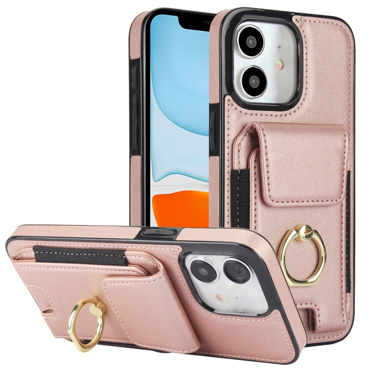 Elastic Card Bag Ring Holder Phone Case, For iPhone 11 Pro Max, For iPhone 11, For iPhone 11 Pro