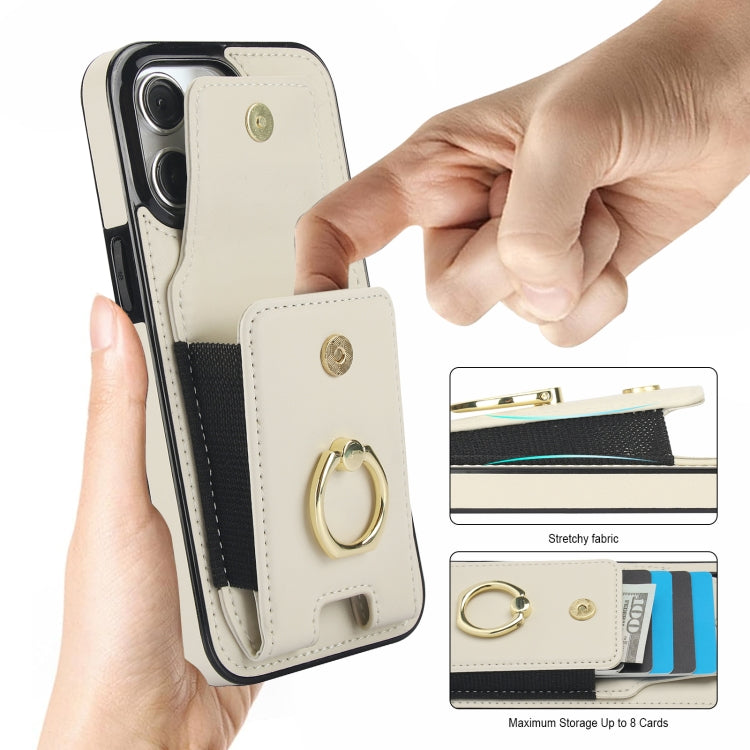 Elastic Card Bag Ring Holder Phone Case, For iPhone 13, For iPhone 12, For iPhone 12 Pro Max, For iPhone 12 Pro