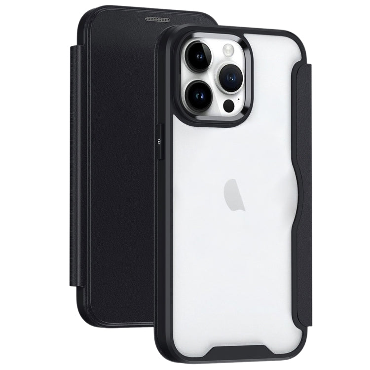 RFID Blocking Adsorption Flip Leather Phone Case, For iPhone 15 Pro Max, For iPhone 15 Pro, For iPhone 15 Plus, For iPhone 15