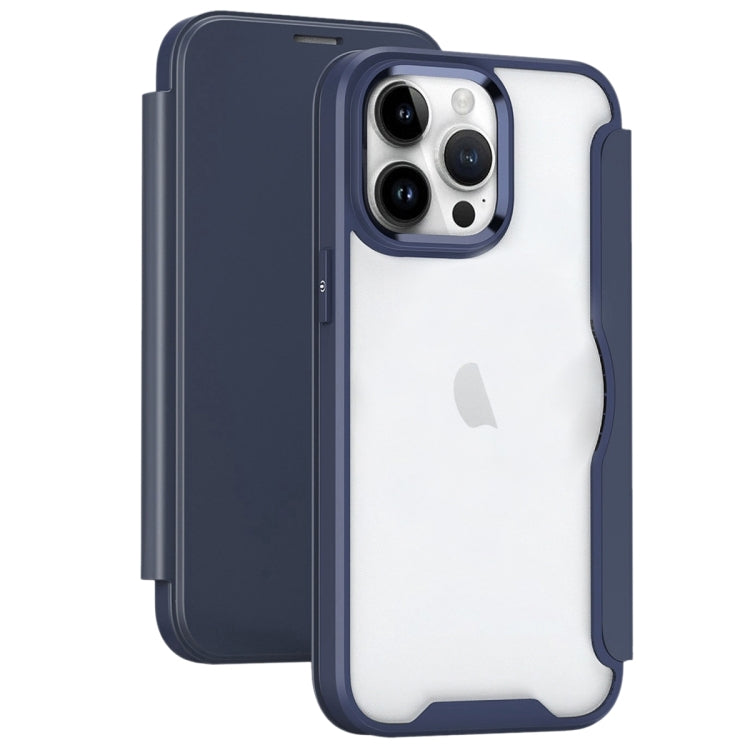 RFID Blocking Adsorption Flip Leather Phone Case, For iPhone 15 Pro Max, For iPhone 15 Pro, For iPhone 15 Plus, For iPhone 15