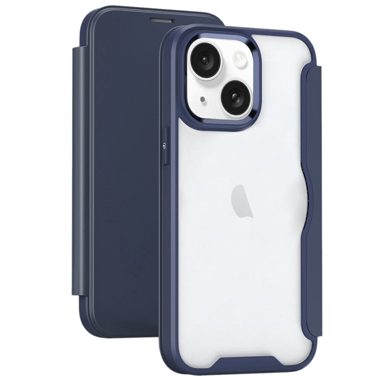 RFID Blocking Adsorption Flip Leather Phone Case, For iPhone 15 Pro Max, For iPhone 15 Pro, For iPhone 15 Plus, For iPhone 15