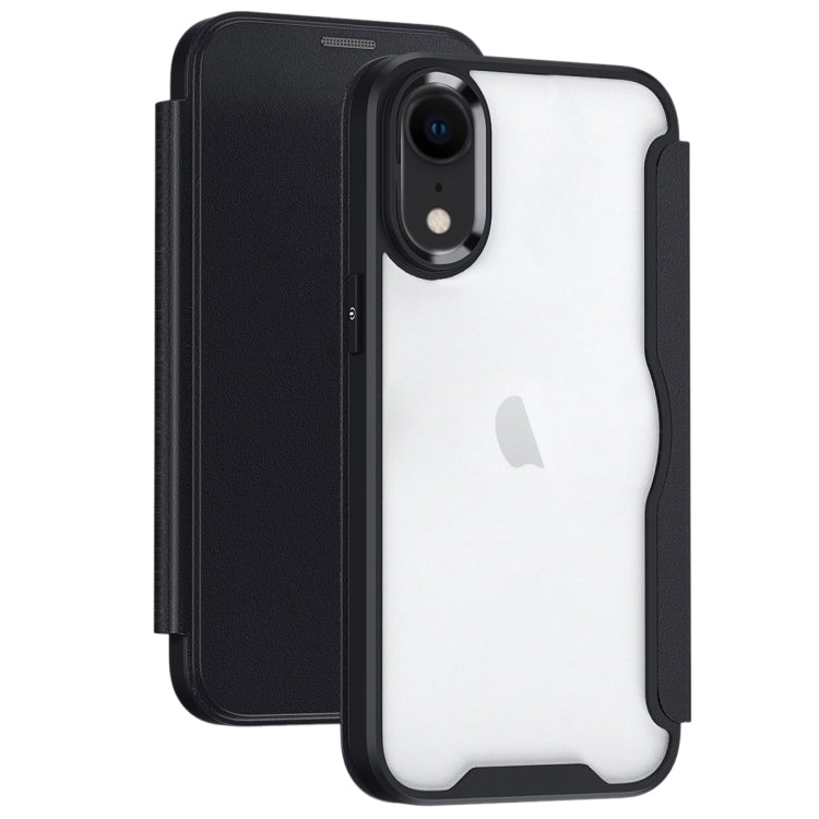 RFID Blocking Adsorption Flip Leather Phone Case, For iPhone XR, For iPhone XS Max, For iPhone X / XS
