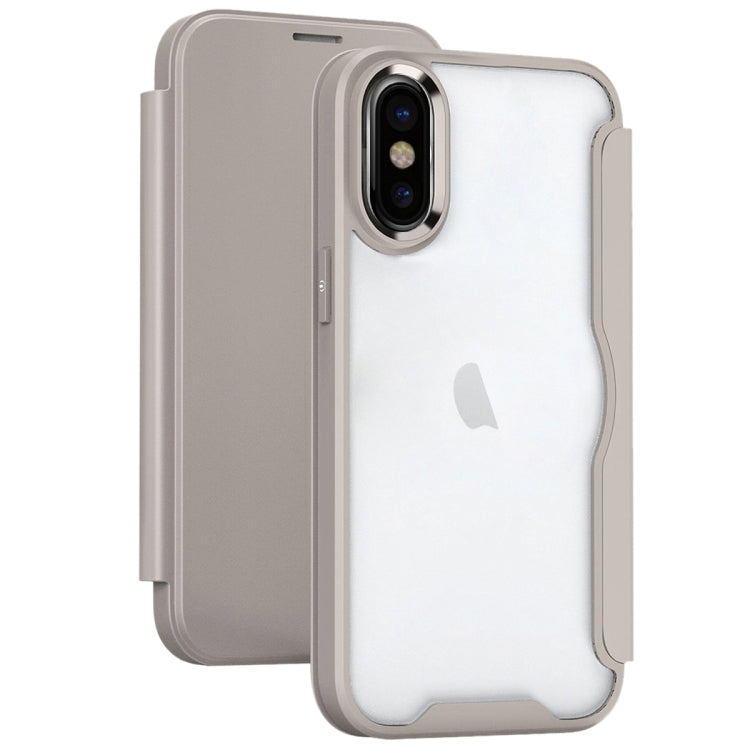 RFID Blocking Adsorption Flip Leather Phone Case, For iPhone XR, For iPhone XS Max, For iPhone X / XS
