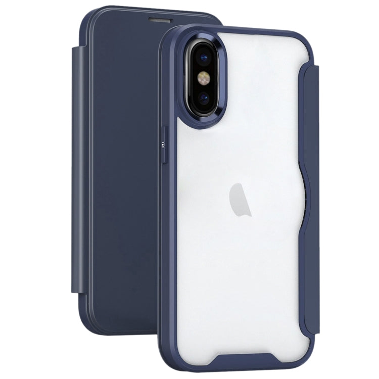 RFID Blocking Adsorption Flip Leather Phone Case, For iPhone XR, For iPhone XS Max, For iPhone X / XS