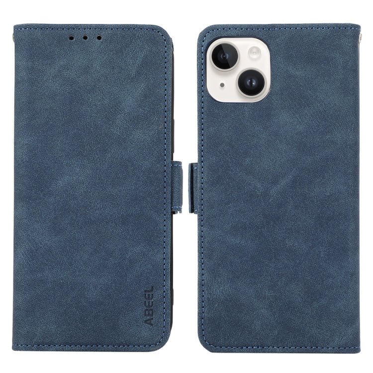 ABEEL Frosted Magnetic RFID Leather Phone Case, For iPhone 16, For iPhone 15 Pro Max, For iPhone 15 Pro, For iPhone 15 Plus