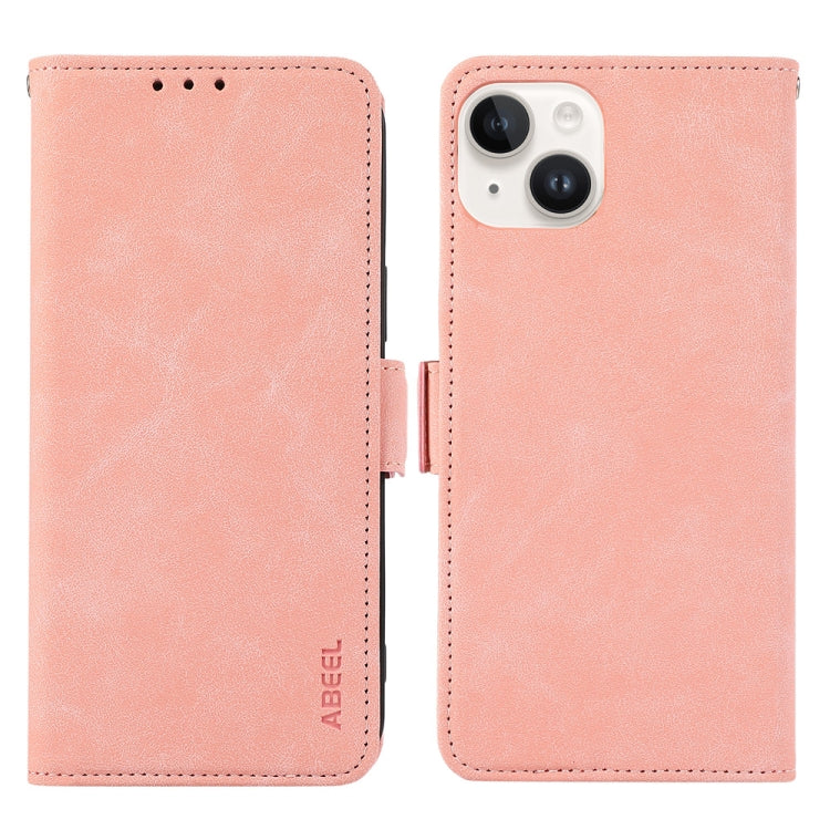 ABEEL Frosted Magnetic RFID Leather Phone Case, For iPhone 14 Pro Max, For iPhone 13 Pro Max, For iPhone 13 Pro, For iPhone 13