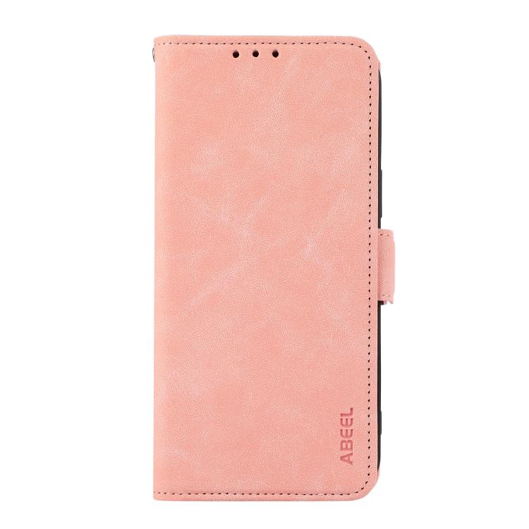ABEEL Frosted Magnetic RFID Leather Phone Case, For iPhone 16e / 17e, For iPhone 17 Pro Max, For iPhone 17 Pro, For iPhone 17