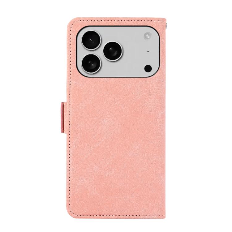 ABEEL Frosted Magnetic RFID Leather Phone Case, For iPhone 16e / 17e, For iPhone 17 Pro Max, For iPhone 17 Pro, For iPhone 17