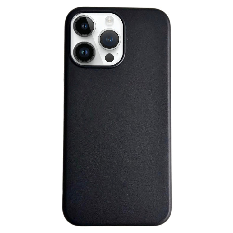 Pure Color Leather Magsafe Magnetic Phone Case, For iPhone 16, For iPhone 15 Pro Max, For iPhone 15 Pro