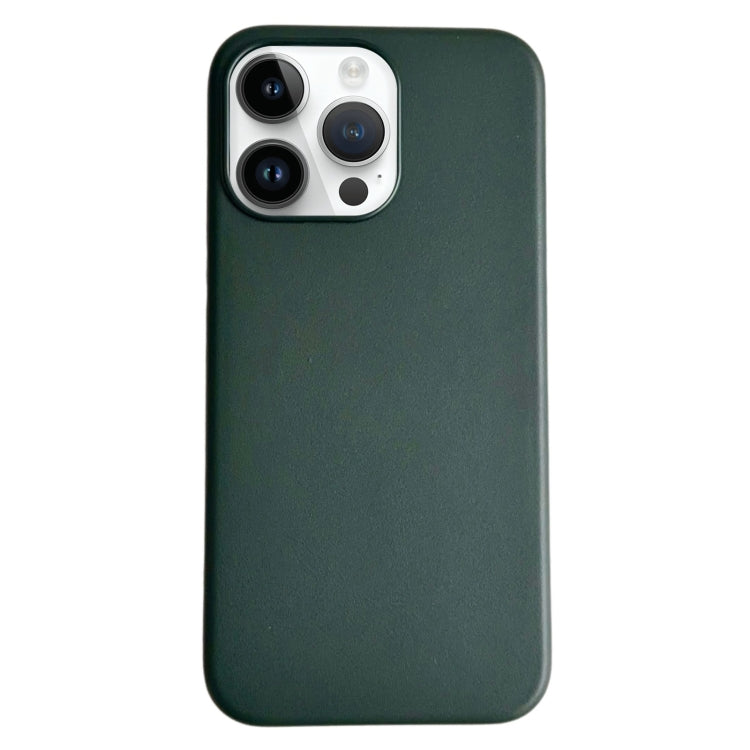 Pure Color Leather Magsafe Magnetic Phone Case, For iPhone 16, For iPhone 15 Pro Max, For iPhone 15 Pro