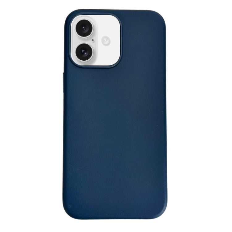 Pure Color Leather Magsafe Magnetic Phone Case, For iPhone 16, For iPhone 15 Pro Max, For iPhone 15 Pro