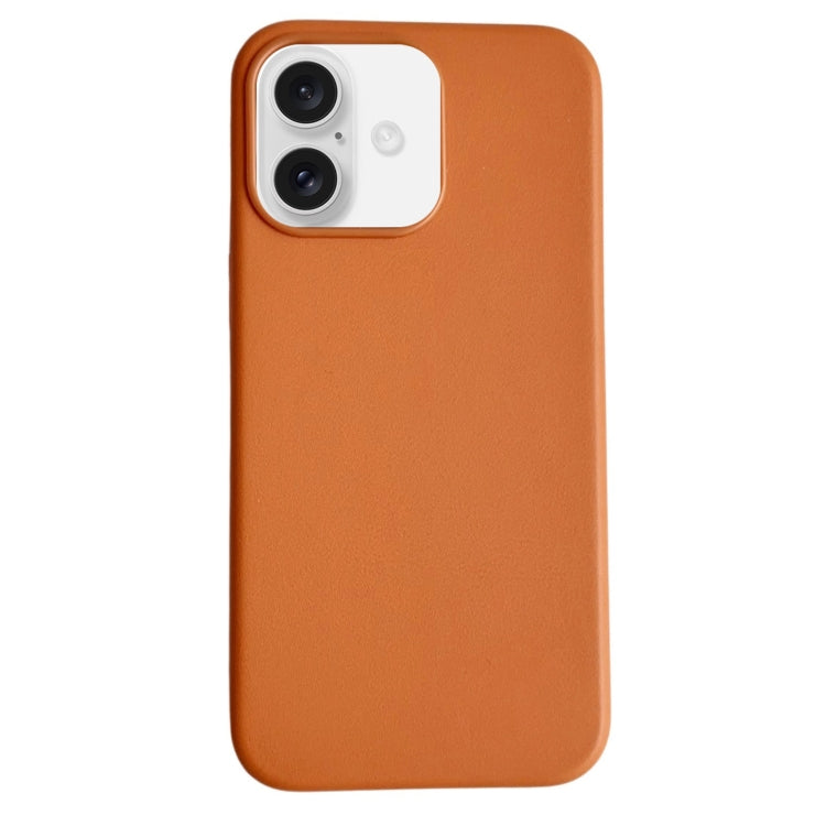 Pure Color Leather Magsafe Magnetic Phone Case, For iPhone 16, For iPhone 15 Pro Max, For iPhone 15 Pro
