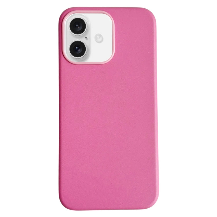 Pure Color Leather Magsafe Magnetic Phone Case, For iPhone 16, For iPhone 15 Pro Max, For iPhone 15 Pro