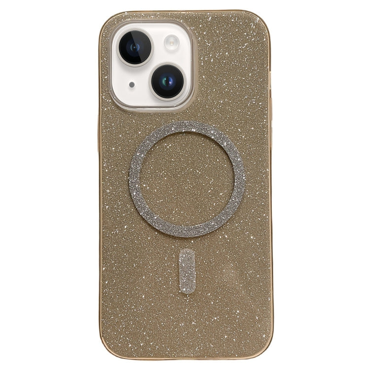 Glitter MagSafe Magnetic TPU Phone Case, For iPhone 15, For iPhone 14 Plus, For iPhone 14, For iPhone 14 Pro