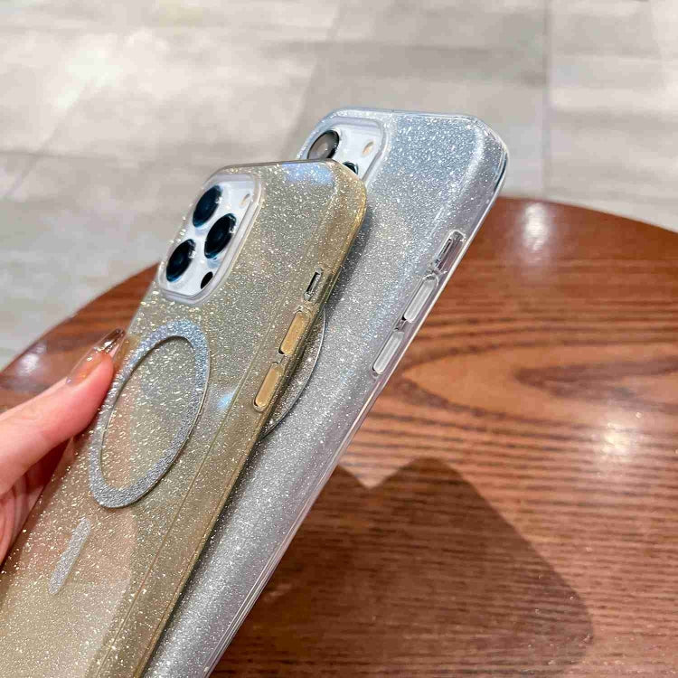 Glitter MagSafe Magnetic TPU Phone Case, For iPhone 12, For iPhone 12 Pro Max, For iPhone 12 Pro, For iPhone 11 Pro Max