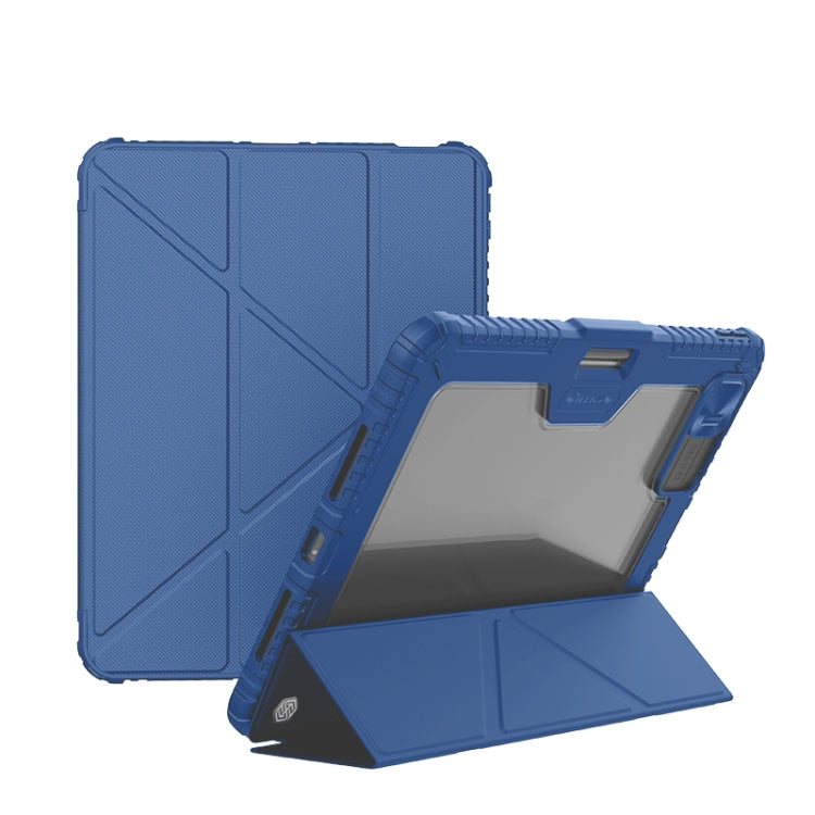 NILLKIN Bumper Pro Multi-angle Folding Style Tablet Leather Case, For iPad Air 13 2024 / 2025, For iPad Pro 13 2024, For iPad Pro 11 2024