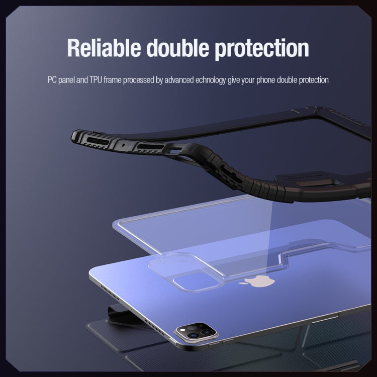 NILLKIN Bumper Pro Multi-angle Folding Style Tablet Leather Case, For iPad Air 13 2024 / 2025, For iPad Pro 13 2024, For iPad Pro 11 2024