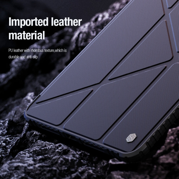 NILLKIN Bumper Pro Multi-angle Folding Style Tablet Leather Case, For iPad Air 13 2024 / 2025, For iPad Pro 13 2024, For iPad Pro 11 2024