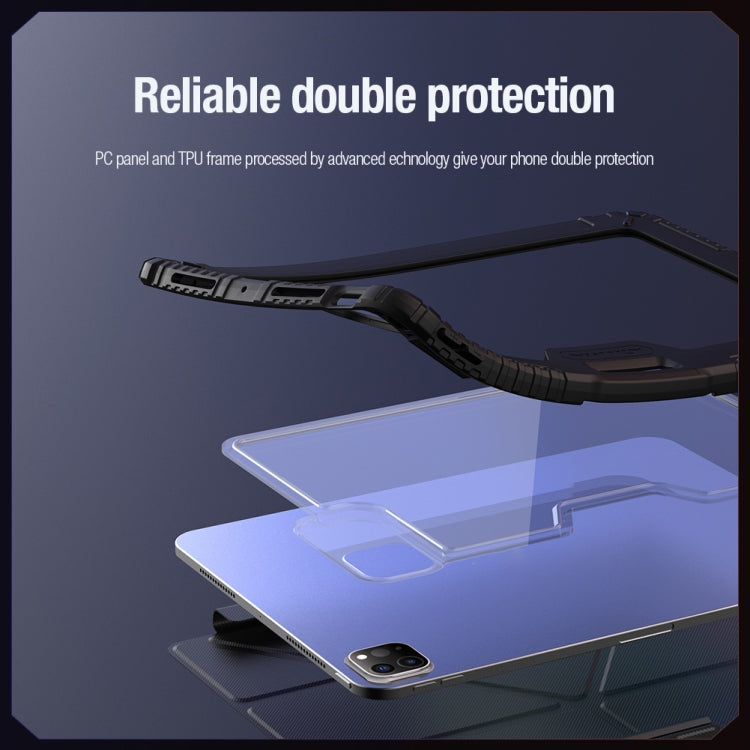 NILLKIN Bumper Pro Multi-angle Folding Style Tablet Leather Case, For iPad Air 13 2024 / 2025, For iPad Pro 13 2024, For iPad Pro 11 2024