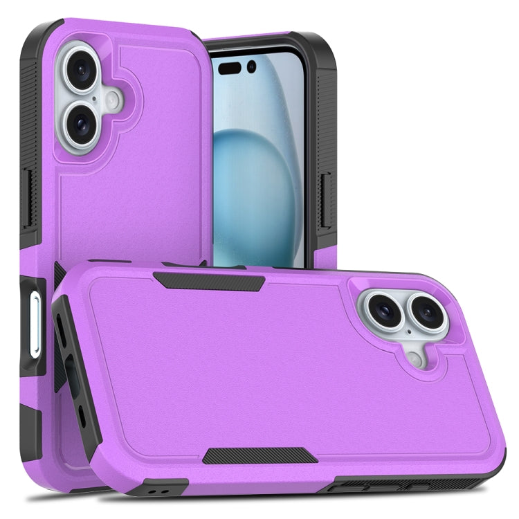 2 in 1 PC + TPU Phone Case, For iPhone 16, For iPhone 15 Pro Max, For iPhone 15 Pro, For iPhone 15 Plus