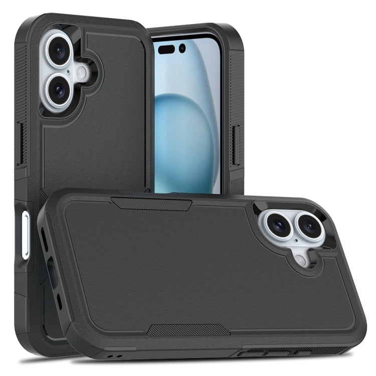 2 in 1 PC + TPU Phone Case, For iPhone 16, For iPhone 15 Pro Max, For iPhone 15 Pro, For iPhone 15 Plus