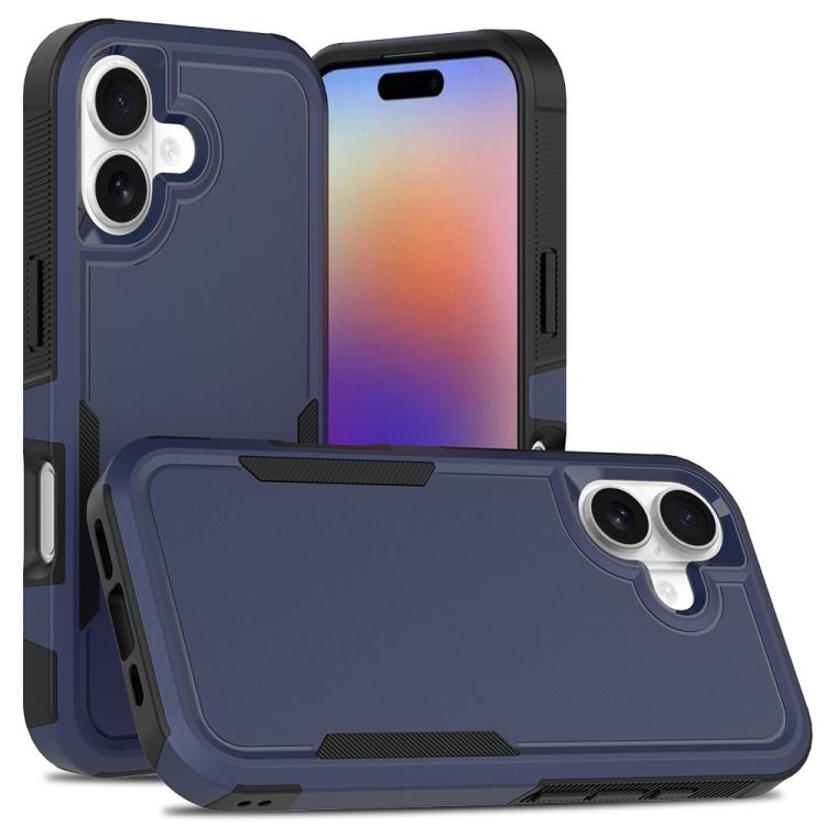 2 in 1 PC + TPU Phone Case, For iPhone 16e, For iPhone 16 Pro Max, For iPhone 16 Pro, For iPhone 16 Plus