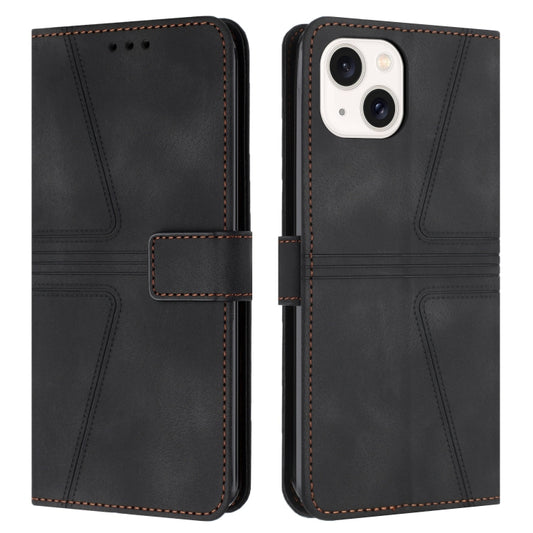 Triangle Solid Color Leather Phone Case, For iPhone 15, For iPhone 14 Plus, For iPhone 14, For iPhone 14 Pro, For iPhone 14 Pro Max, For iPhone 13 Pro Max