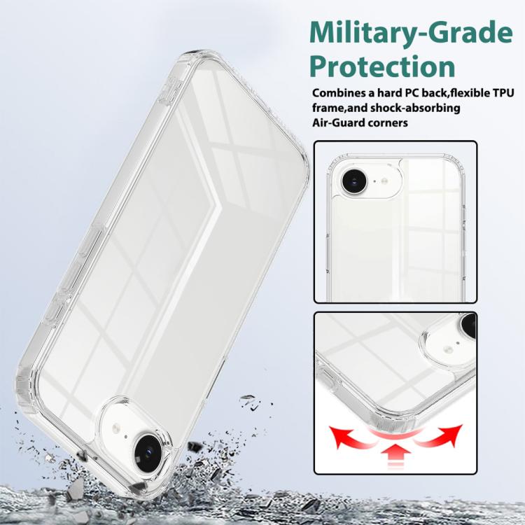 Scratchproof Acrylic TPU Phone Case, For iPhone 17 Pro Max, For iPhone 17 Pro, For iPhone 17, For iPhone Air, iPhone 16e, For iPhone 16 Pro Max, For iPhone 16 Pro, For iPhone 16 Plus, For iPhone 16