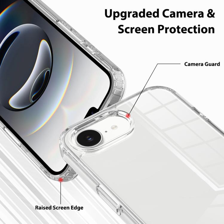 Scratchproof Acrylic TPU Phone Case, For iPhone 17 Pro Max, For iPhone 17 Pro, For iPhone 17, For iPhone Air, iPhone 16e, For iPhone 16 Pro Max, For iPhone 16 Pro, For iPhone 16 Plus, For iPhone 16
