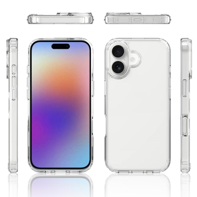 Scratchproof Acrylic TPU Phone Case, For iPhone 17 Pro Max, For iPhone 17 Pro, For iPhone 17, For iPhone Air, iPhone 16e, For iPhone 16 Pro Max, For iPhone 16 Pro, For iPhone 16 Plus, For iPhone 16