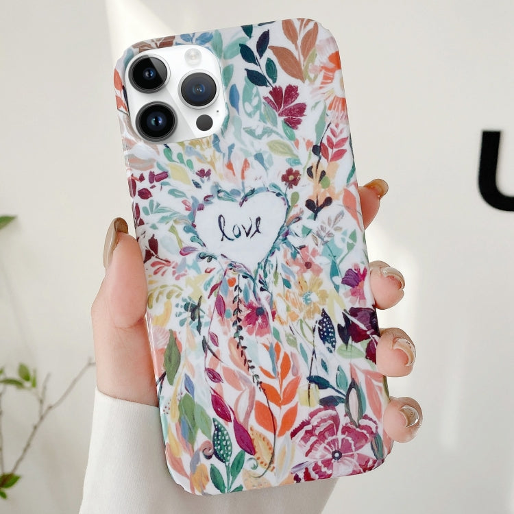 Varnishing Water Stick PC Phone Case, For iPhone 16, For iPhone 15 Pro Max, For iPhone 15 Pro
