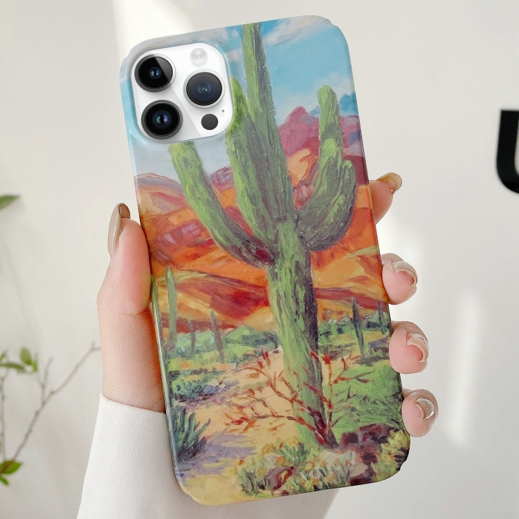 Varnishing Water Stick PC Phone Case, For iPhone 16 Pro Max, For iPhone 16 Pro, For iPhone 16 Plus