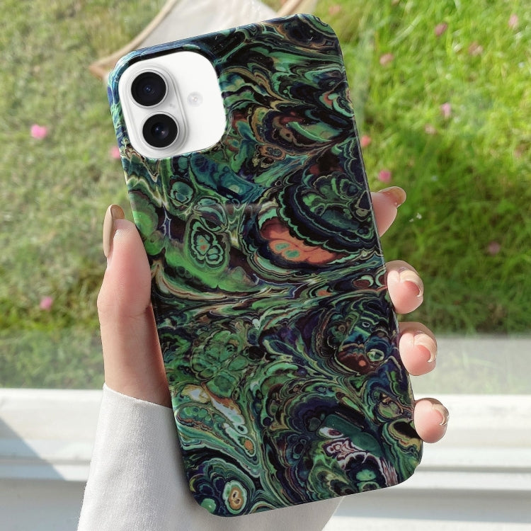 Varnishing Water Stick PC Phone Case, For iPhone 16 Pro Max, For iPhone 16 Pro, For iPhone 16 Plus