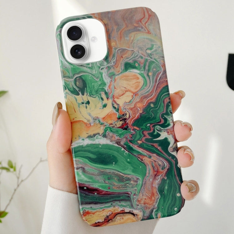 Varnishing Water Stick PC Phone Case, For iPhone 16 Pro Max, For iPhone 16 Pro, For iPhone 16 Plus