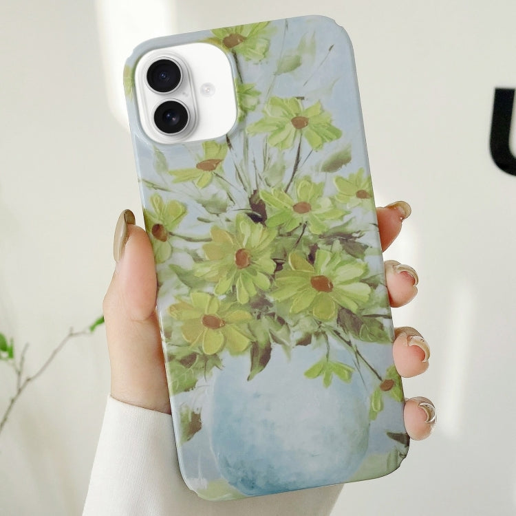 Varnishing Water Stick PC Phone Case, For iPhone 16, For iPhone 15 Pro Max, For iPhone 15 Pro