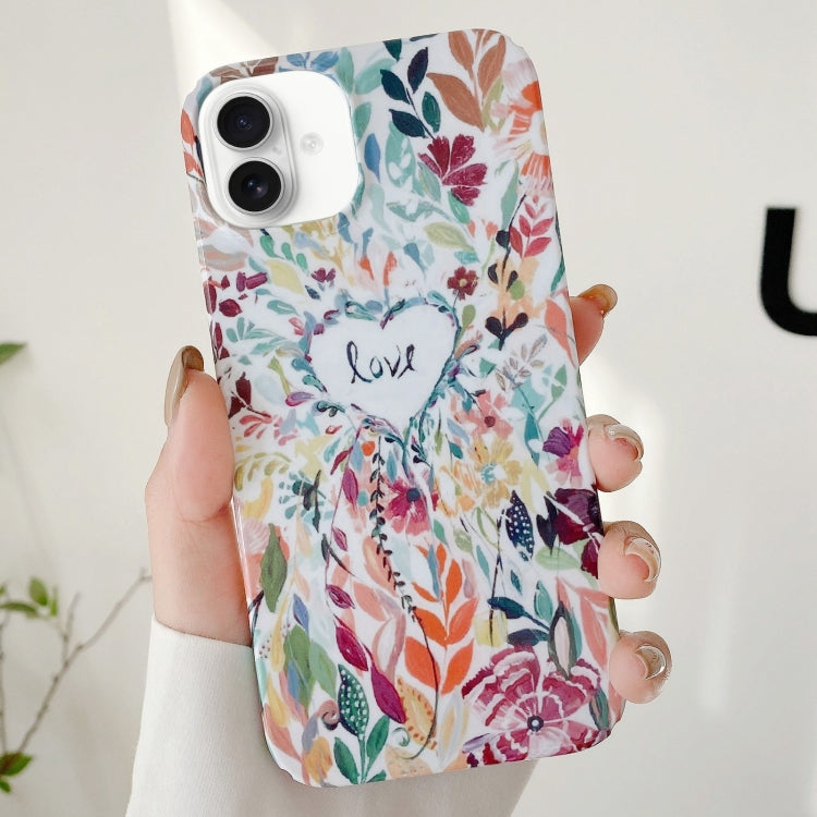 Varnishing Water Stick PC Phone Case, For iPhone 16, For iPhone 15 Pro Max, For iPhone 15 Pro