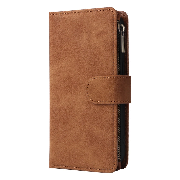 Multifunctional Multi-Card Wallet Phone Leather Case, For iPhone 15 Pro Max, For iPhone 15 Pro, For iPhone 15 Plus, For iPhone 15