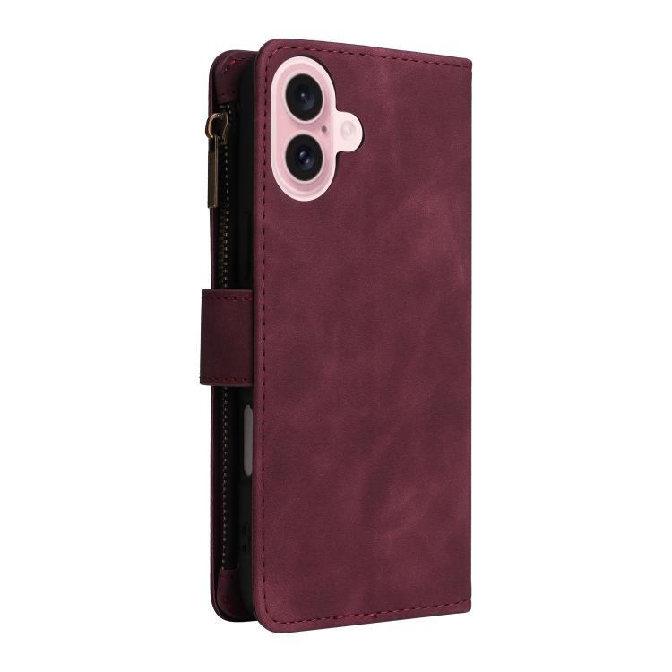 Multifunctional Multi-Card Wallet Phone Leather Case, For iPhone 17 Pro Max, For iPhone 17 Pro, For iPhone 17, For iPhone Air