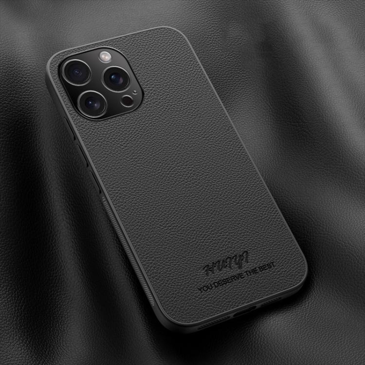 HUIYI Leather Magnetic Phone Case, For iPhone 16, For iPhone 15 Pro Max, For iPhone 15 Pro, For iPhone 15 Plus