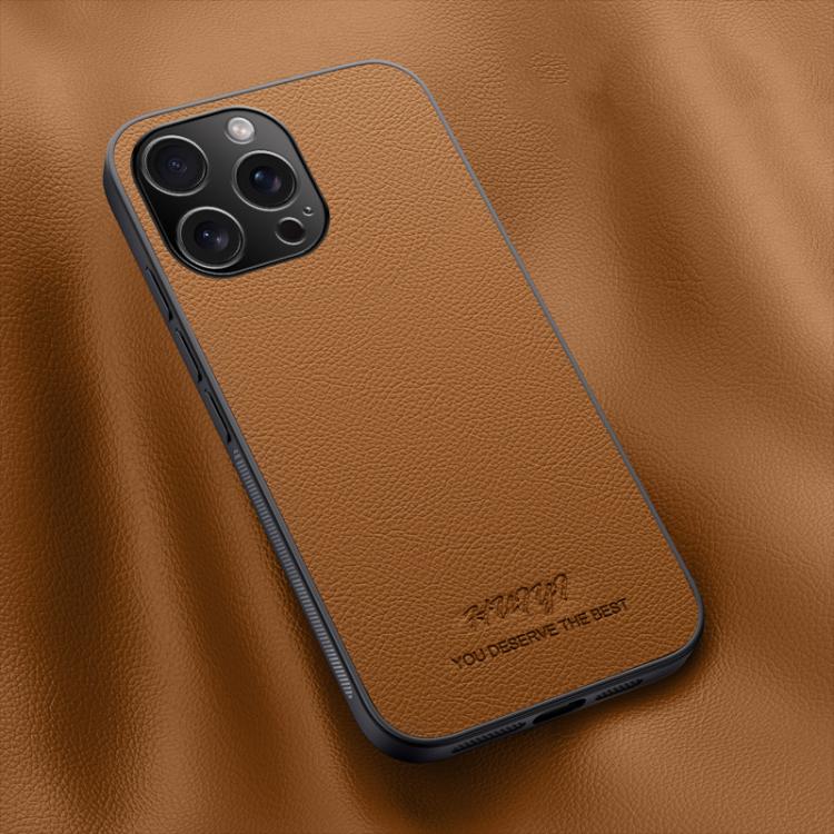 HUIYI Leather Magnetic Phone Case, For iPhone 16, For iPhone 15 Pro Max, For iPhone 15 Pro, For iPhone 15 Plus