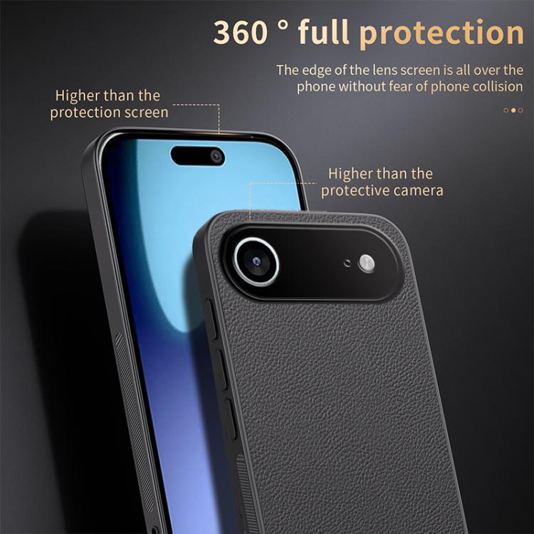 HUIYI Leather Magnetic Phone Case, For iPhone 16, For iPhone 15 Pro Max, For iPhone 15 Pro, For iPhone 15 Plus
