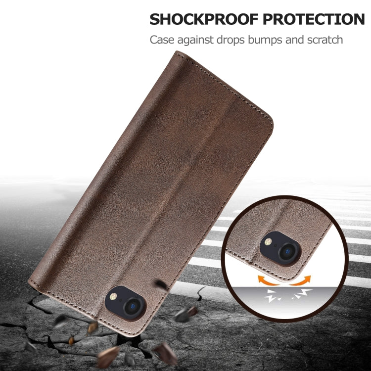 LC.IMEEKE Calf Texture Horizontal Flip Leather Case, For iPhone 17 Pro Max, For iPhone 17 Pro, For iPhone 17, For iPhone 17 Air