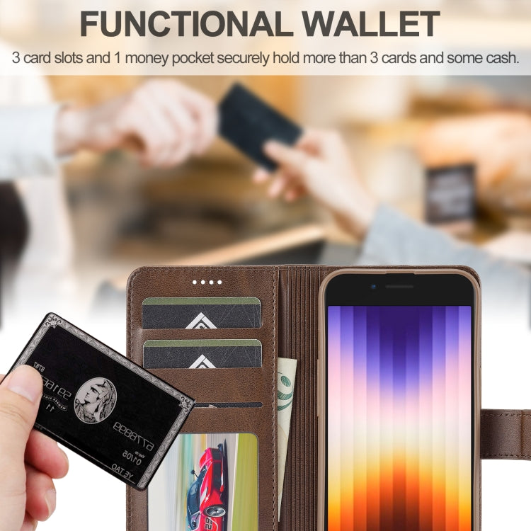 LC.IMEEKE Calf Texture Horizontal Flip Leather Case, For iPhone 17 Pro Max, For iPhone 17 Pro, For iPhone 17, For iPhone 17 Air