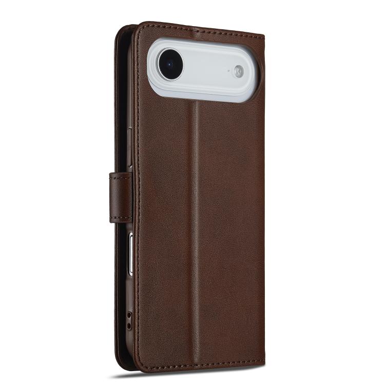 LC.IMEEKE Calf Texture Horizontal Flip Leather Case, iPhone 16e, For iPhone 16 Pro Max