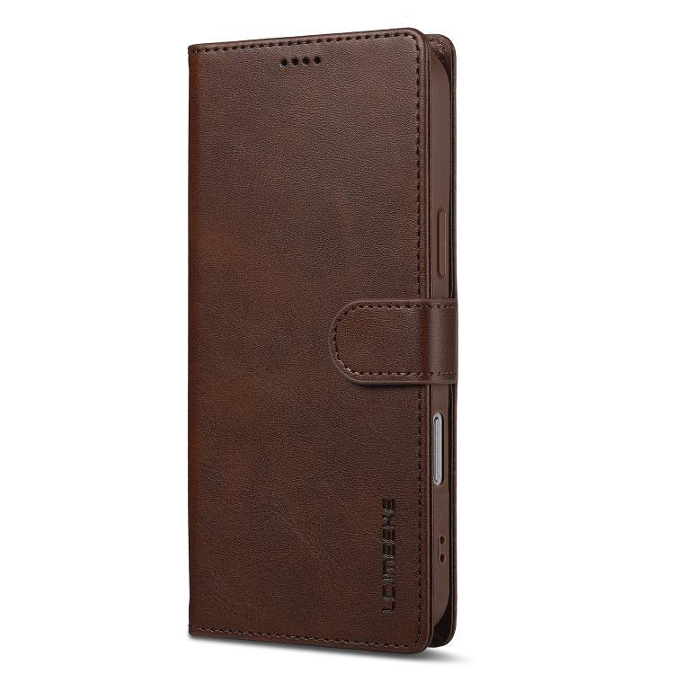 LC.IMEEKE Calf Texture Horizontal Flip Leather Case, For iPhone 17 Pro Max, For iPhone 17 Pro, For iPhone 17, For iPhone 17 Air