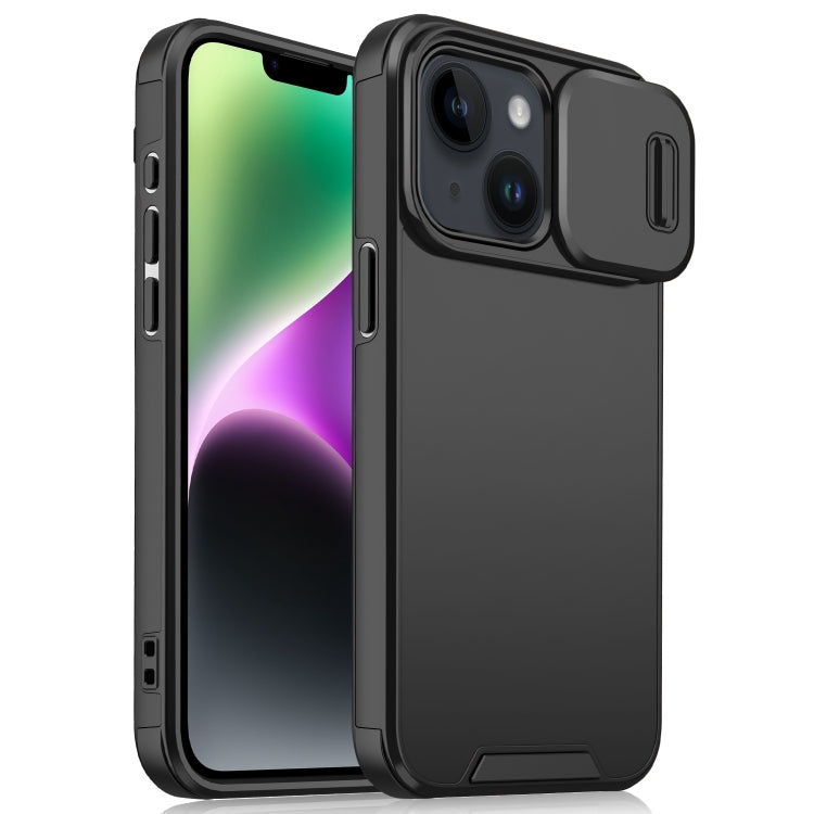 Sliding Camshield TPU + PC Phone Case, For iPhone 15 Pro Max, For iPhone 15 Pro, For iPhone 15 Plus / 14 Plus, For iPhone 15